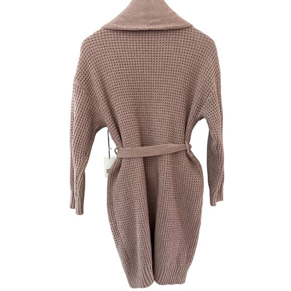 Jason Wu Chenille Knit Duster Cardigan Sweater in Lavendar Size Small - Picture 3 of 11